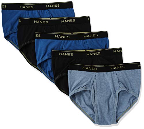 Hanes Men'S Freshiq Cool Comfort Breathable Mesh Sport Brief 5-Pack