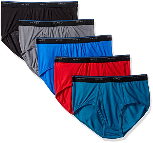 Hanes Freshiq Men'S Comfortblend Dyed Briefs 5-Pack