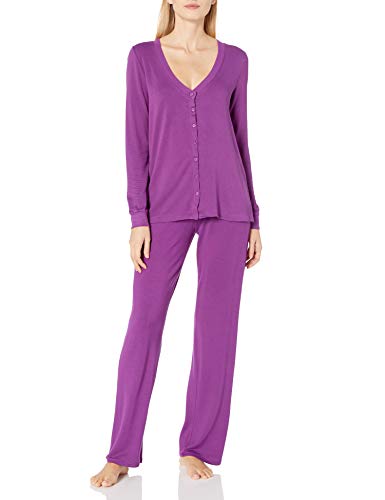 Maidenform Long Sleeve Knit Pj Set