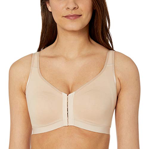Playtex 18 Hour Cotton Comfort Front & Back Close Easy On & Easy Off Bra