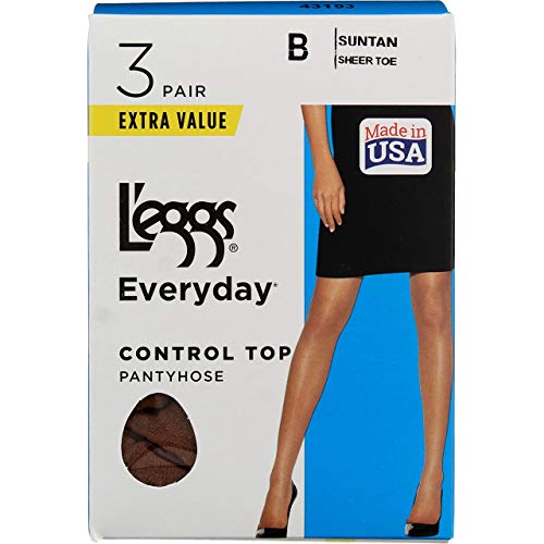 L'Eggs Everyday Control Top St 3 Pair