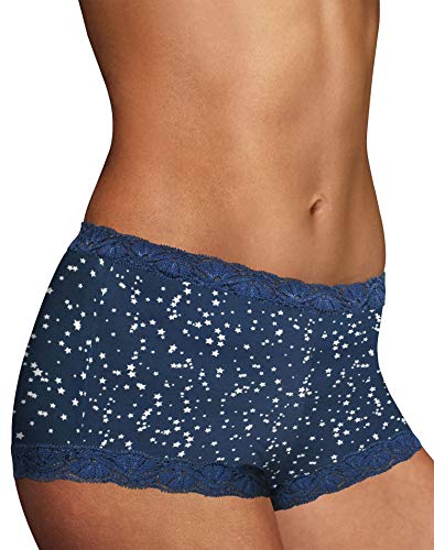 Maidenform Microfiber And Lace Boyshort