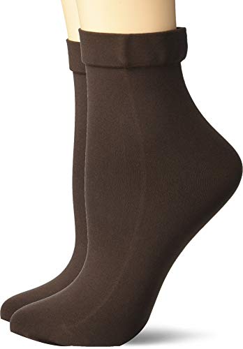 Hanes Perfect X-Temp Opaque Mid Calf Socks 2-Pack