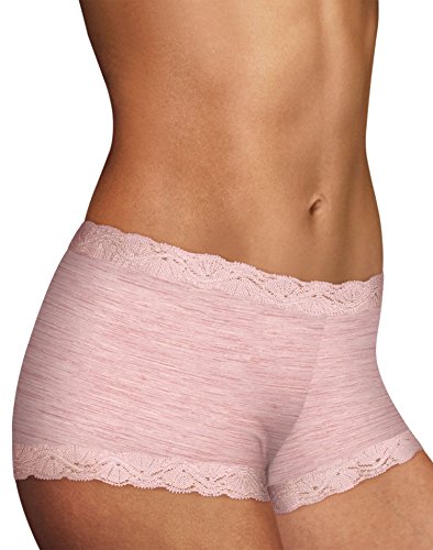 Maidenform Microfiber And Lace Boyshort