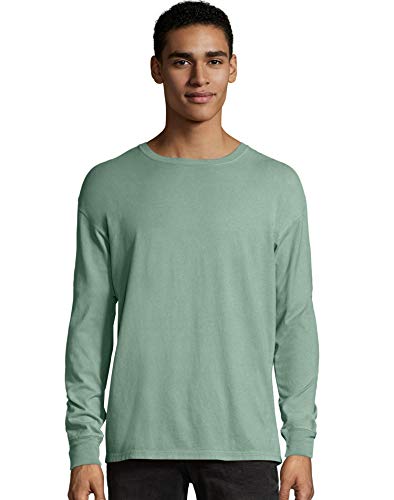 Hanes Men'S Comfortwash Garment Dyed Long Sleeve T-Shirt