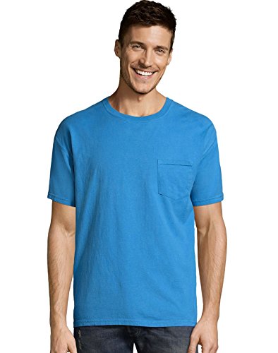Hanes Men'S Comfortwash Garment Dyed Short Sleeve Pocket T-Shirt
