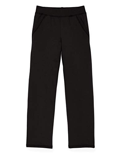Hanes Girls' Fleece Open Leg Sweatpants With Pockets