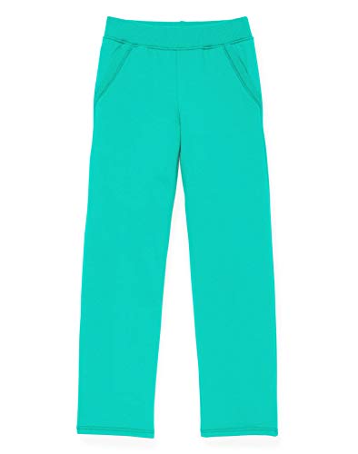 Hanes Girls' Fleece Open Leg Sweatpants With Pockets