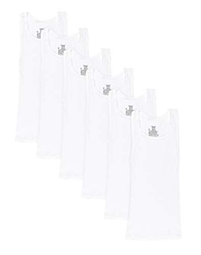 Hanes Ecosmart Boys' Tank 6-Pack (5 + 1 Free Bonus Pack)