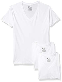Hanes Men'S Comfort Fit V-Neck Undershirt 3-Pack