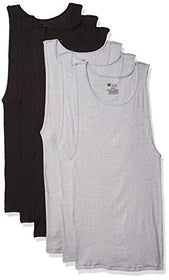 P6 Mrl Dyed Tank - Black/Grey Pack