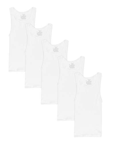 Hanes Toddler Boys' Tank 5-Pack