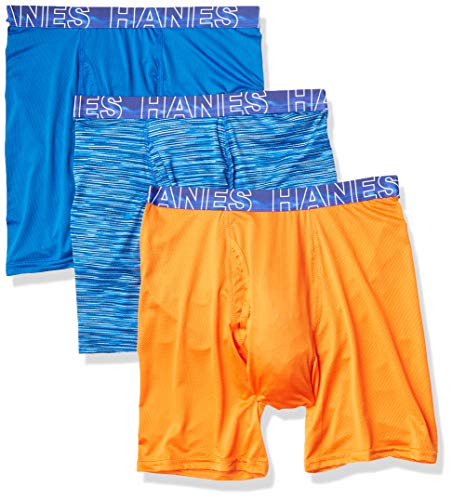 Hanes Men'S X-Temp Stretch Boxer Briefs 3-Pack