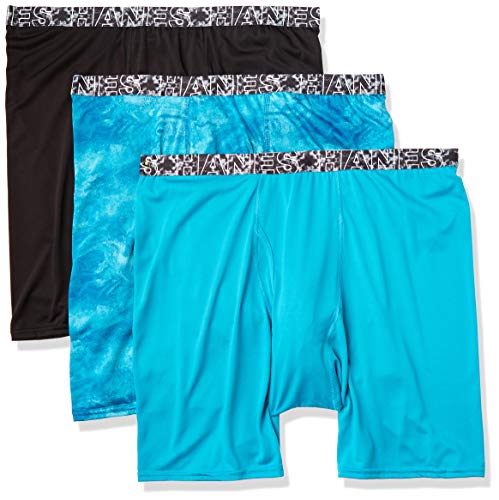 Hanes Men'S X-Temp® Lightweight Striped Boxer Briefs 3-Pack