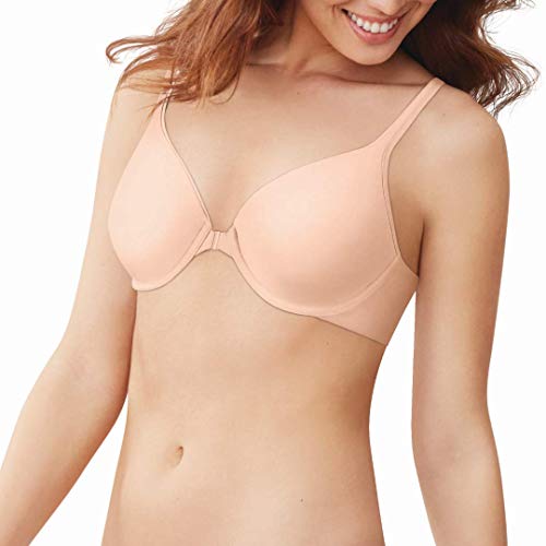 Hanes Ultimate Comfortblend T-Shirt Front-Close Underwire Bra