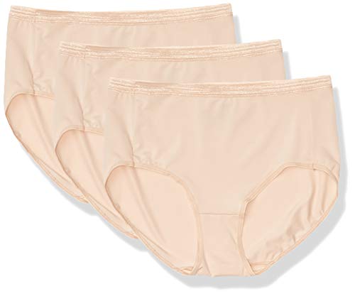 Hanes Nude Microfiber Brief